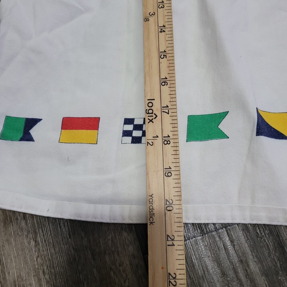 Vintage 80’s Hangten Sailor Cropped Blouse Sz L USA TAG Chic Classy Indie - Picture 2 of 12